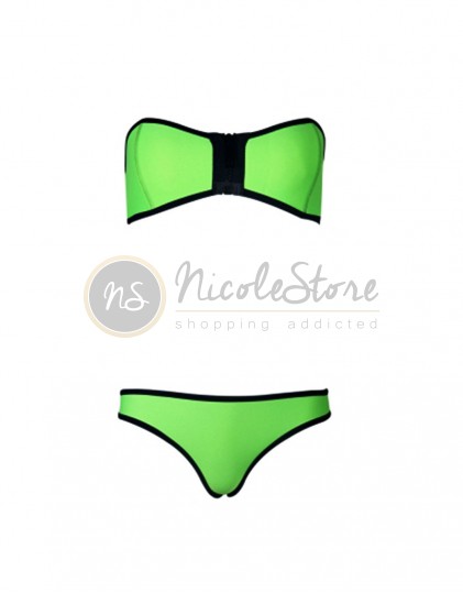 Costum de Baie Neopren Verde Neon 0014105V6